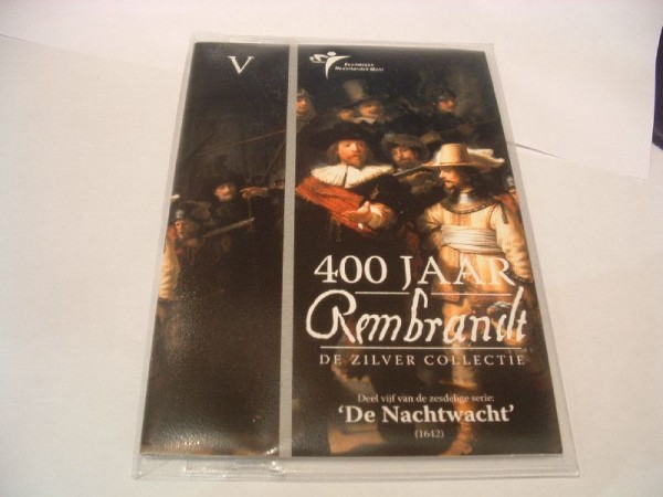 (afbeelding voor) Rembrandt V 2006 Nederland zilver BU